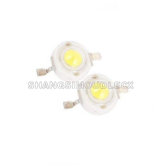 20PCS 1W Pure White SMD LED Beads NEW