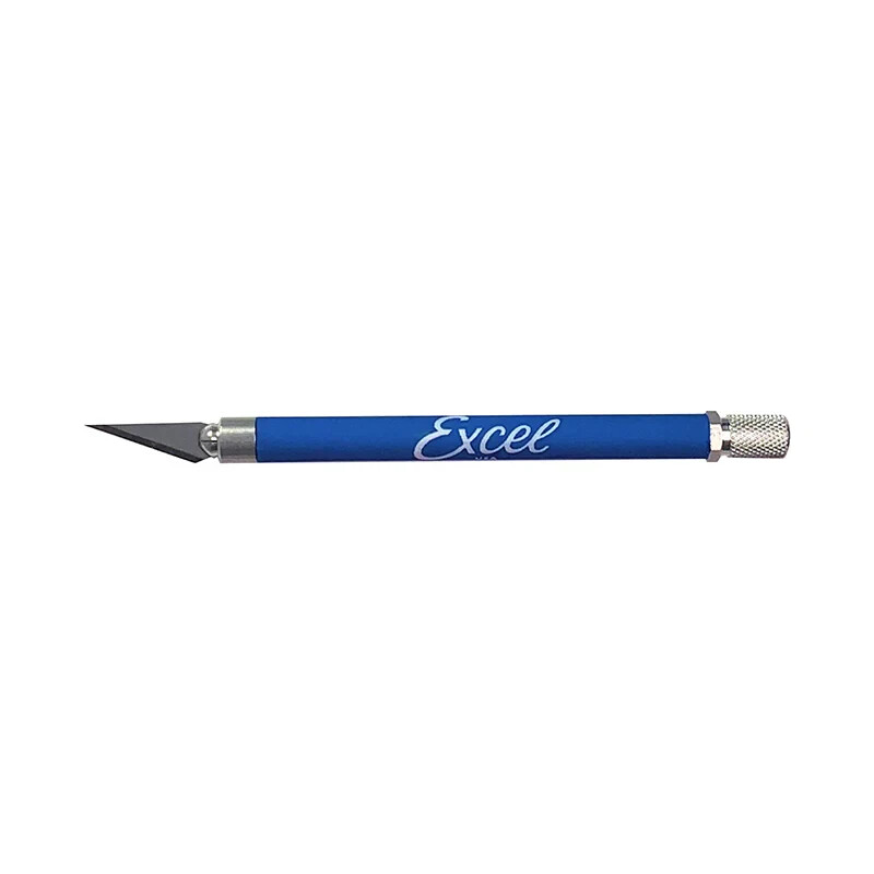 Excel #16024:  K18 BLUE Grip-On Knife w/#11 Blade in the USA; NEW