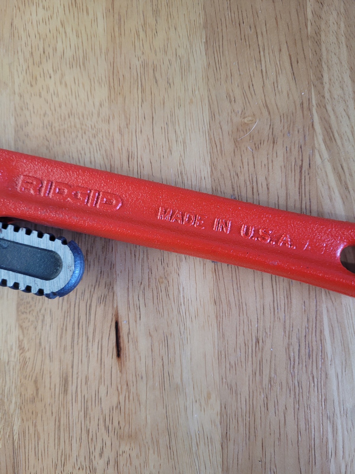 Rigid Spud Wrench 2 5/8” Capacity, 11”.
