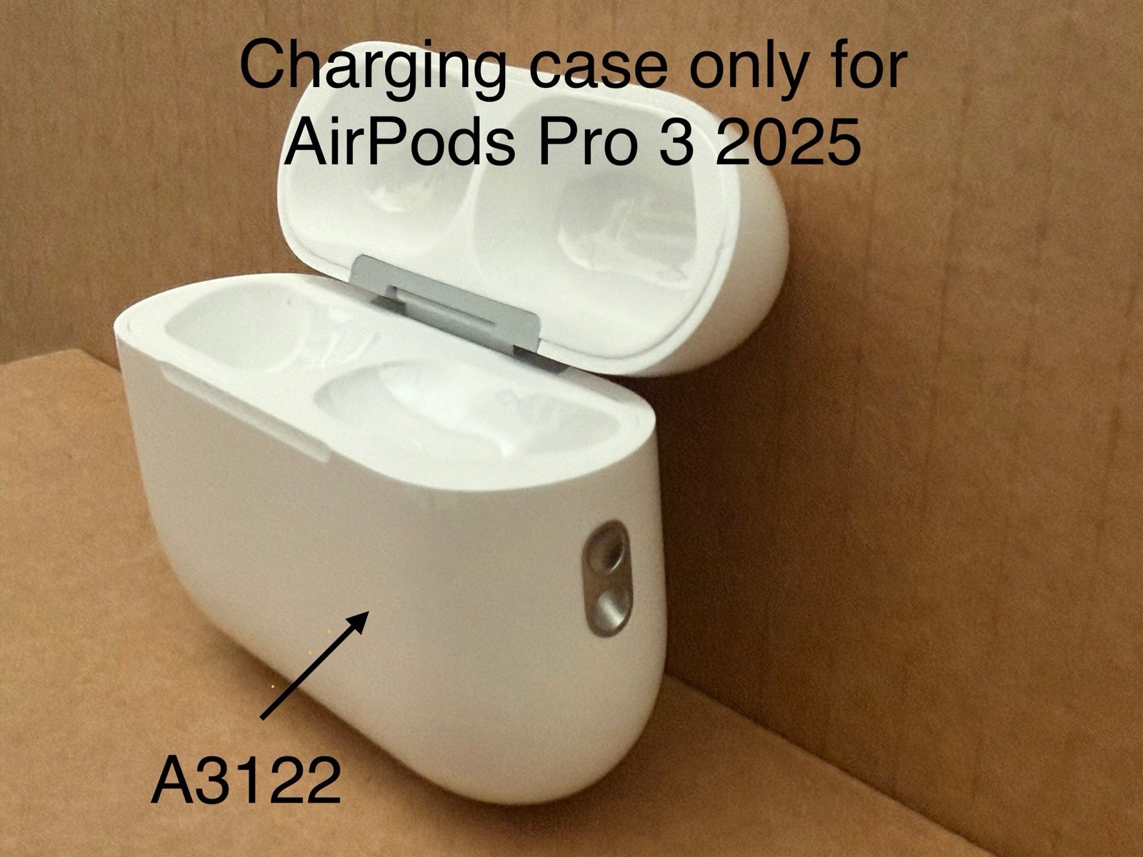 NEW 2026 Apple AirPods Pro 3 Original OEM Replacement Charging Case only (A3122)