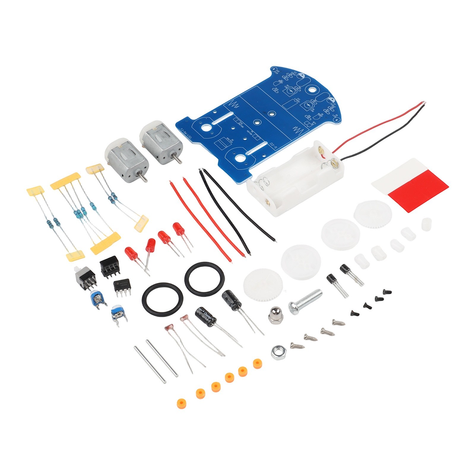 Beginner Friendly Soldering Kit Smart Tracking Car Electronics Project