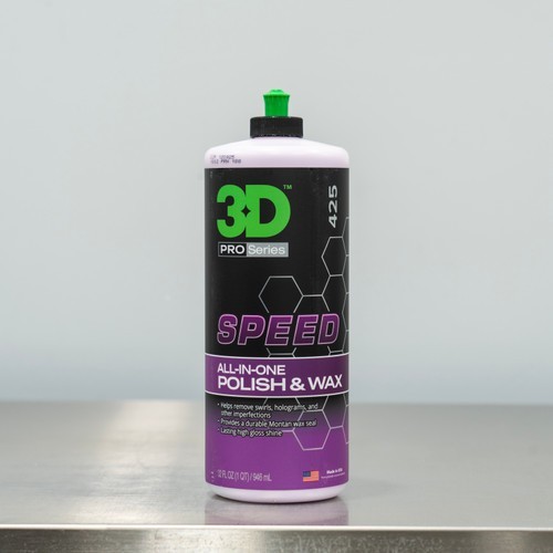 3D Speed All in One Correction Glaze 32oz | One Step Polish & Protection