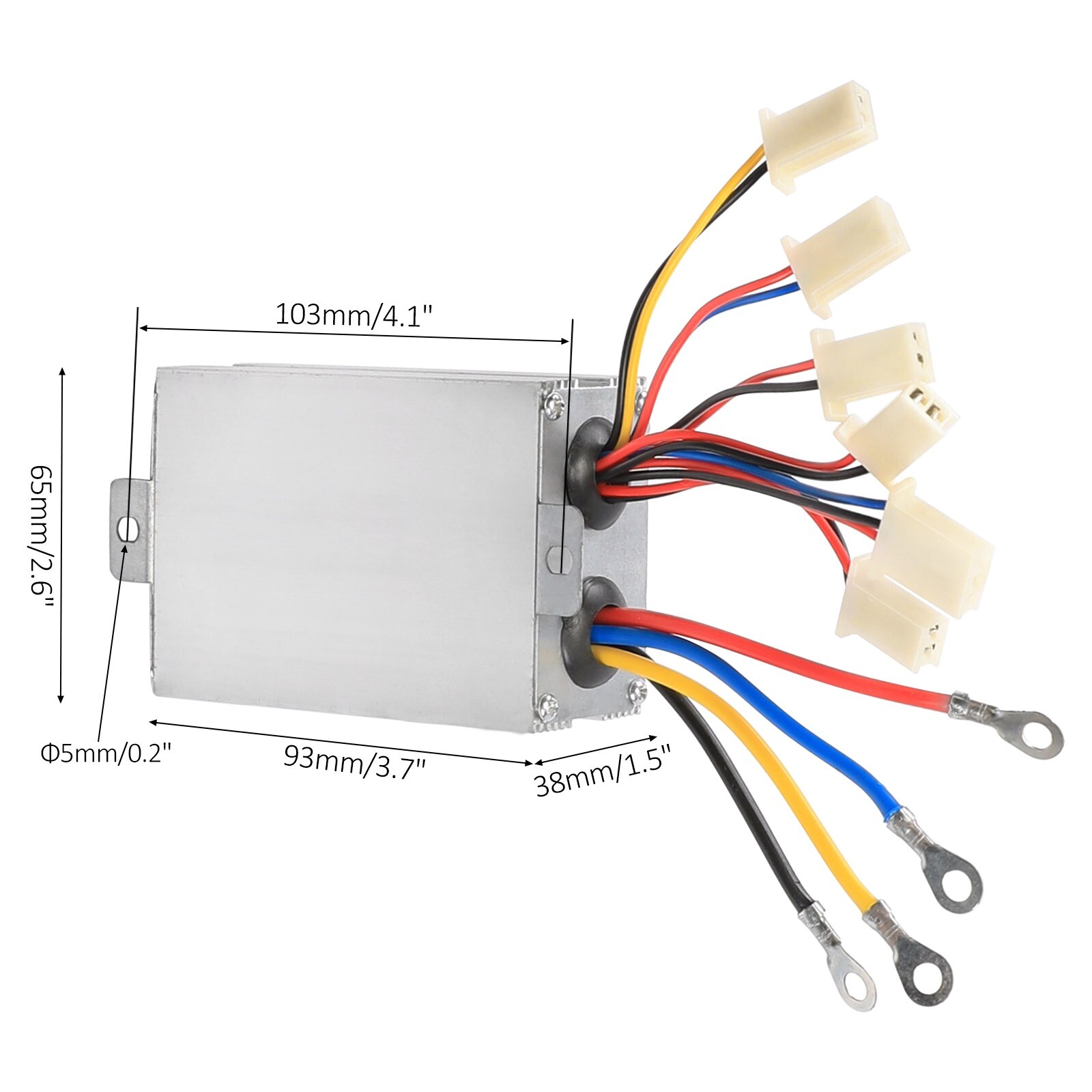 48V 1000W Brush Motor Speed LCD Controller Throttle for E Bike Scooter Go Kart