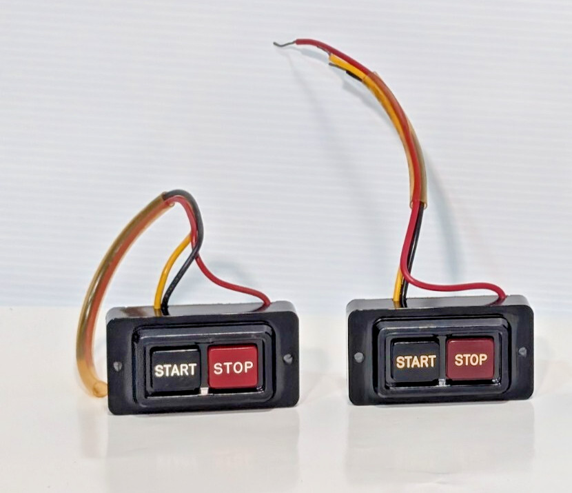 4042-B1 Start Stop Switch Green Red Button Industrial Assembly Component Module
