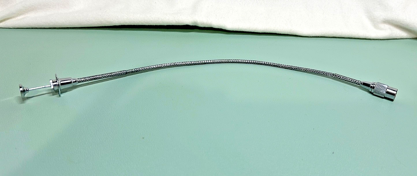Nikon AR-2  Manual Shutter Cable ReleaseStainless Mesh Wire Mint Condition OEM