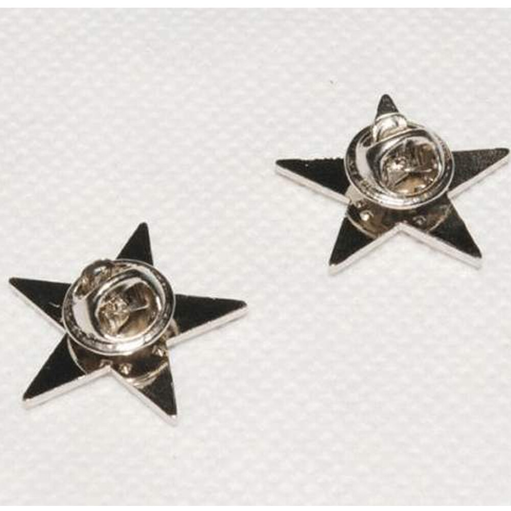 WW2 Pair US Army One Star Brigadier General Rank Insignia Badges US
