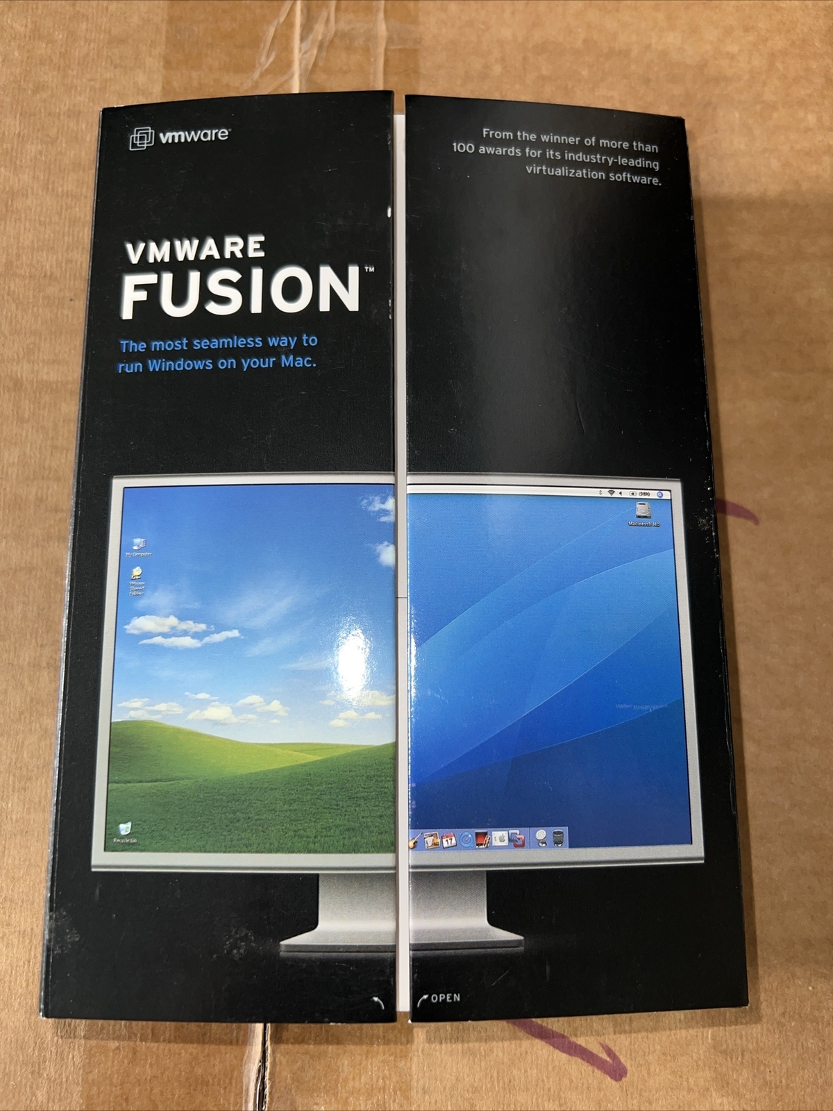 VMWARE Fusion ~Academic Version~ NEW FACTORY SEALED OLD NEW STOCK 2007 as-is