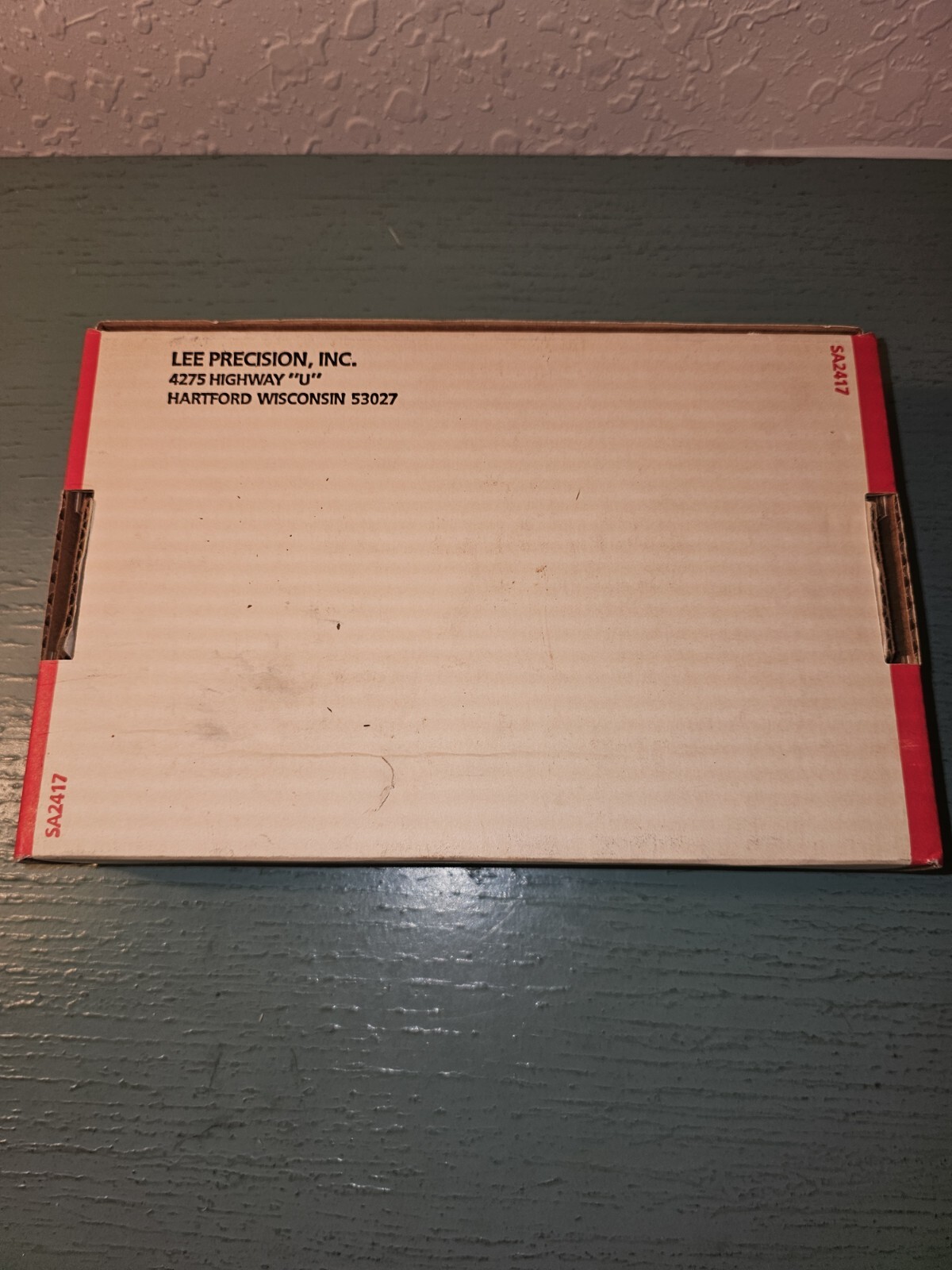 Vintage Lee Safety Powder Scale W/Original Box