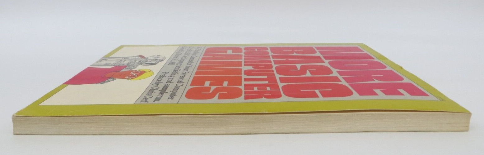 MORE BASIC COMPUTER GAMES 84 Games for Your Personal Computer in BASIC 1979 book