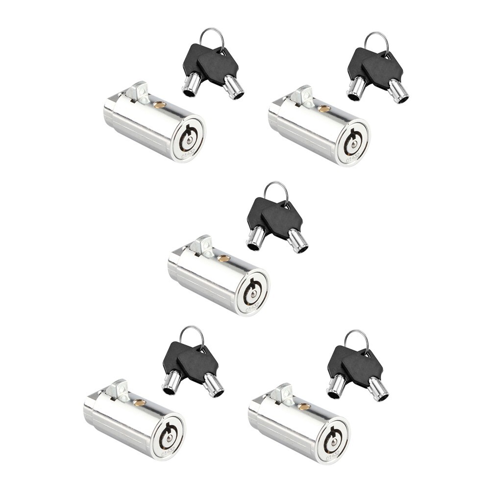 5 Vending machine T handle Plug Lock KEYED ALIKE Dixie Narco Vendo
