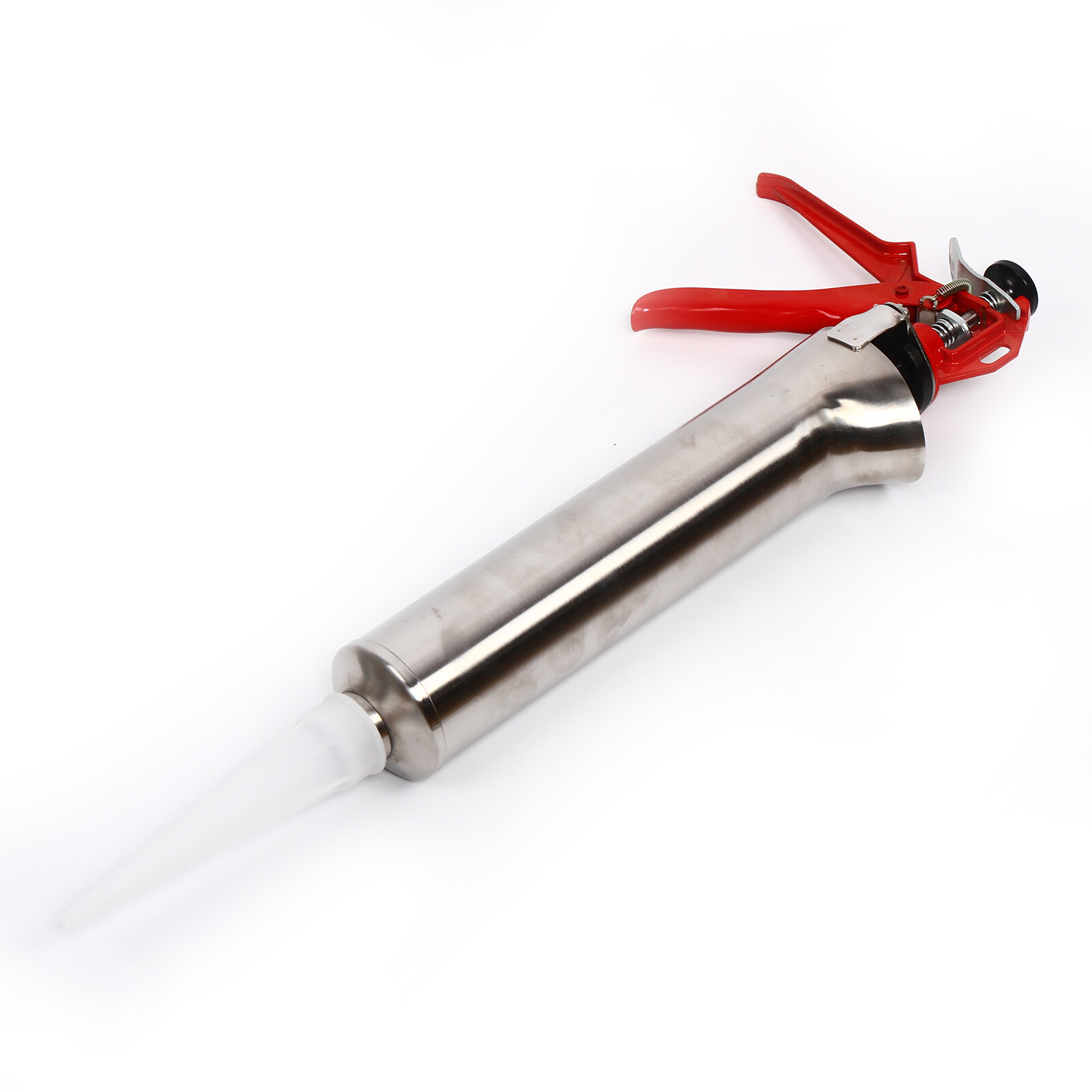Caulking Cement Pump Gun Mortar Gun Cement Applicator Grout Concrete Tool Silver