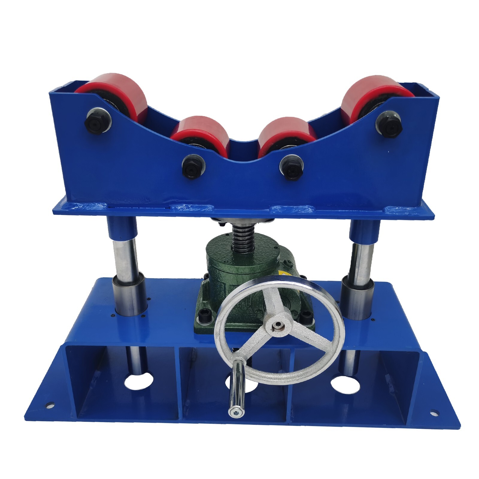 500KG Manual Accurate Rolling Support Frame Welding Screw Type Machine TJ-500