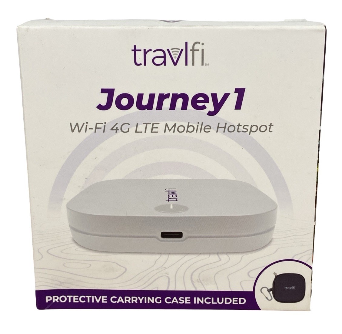 TravlFi Journey1 4G LTE RV WiFi Hotspot - Pay As You Go, No Contract, Portable