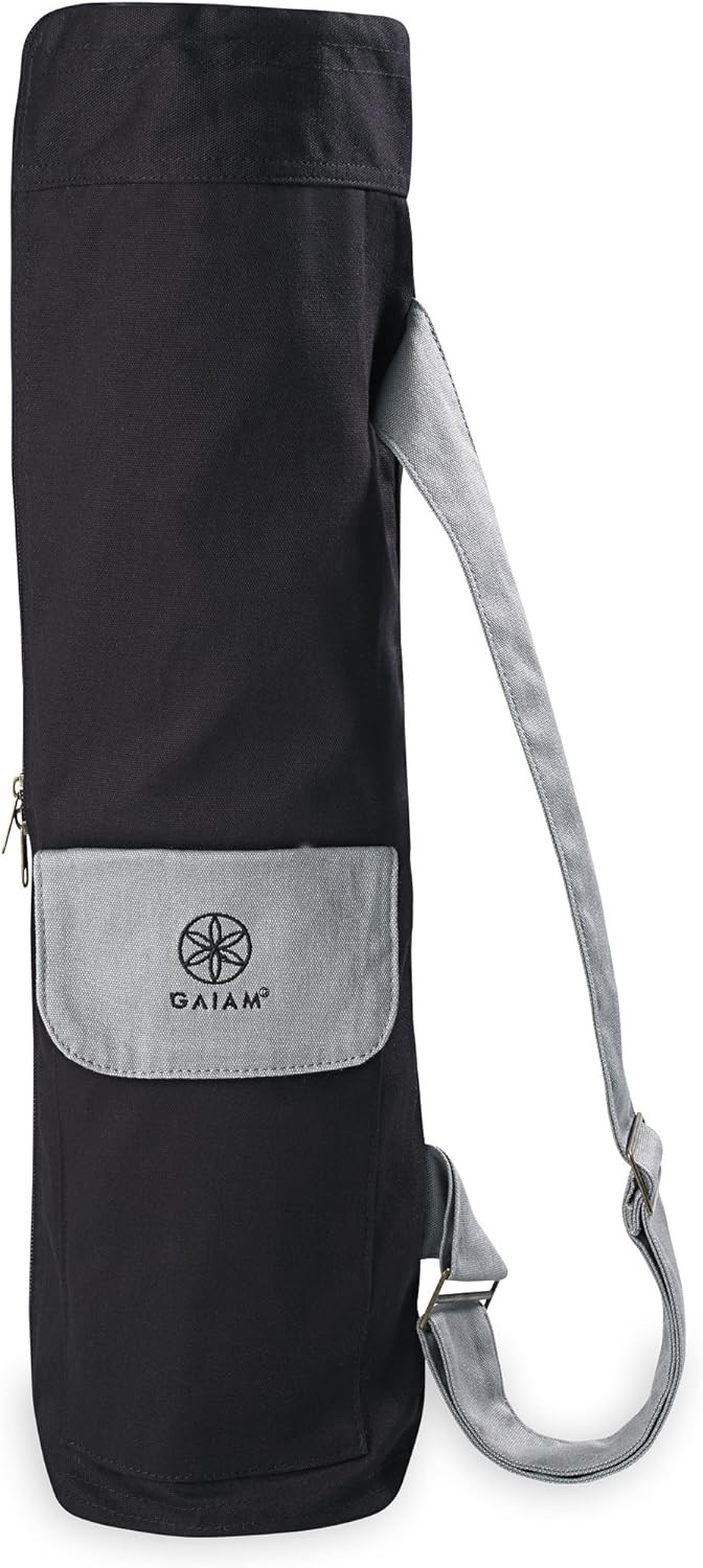 Gai Cargo Yoga Mat Bag, Full-Zipper Yoga Mat Carrier with Adjustable