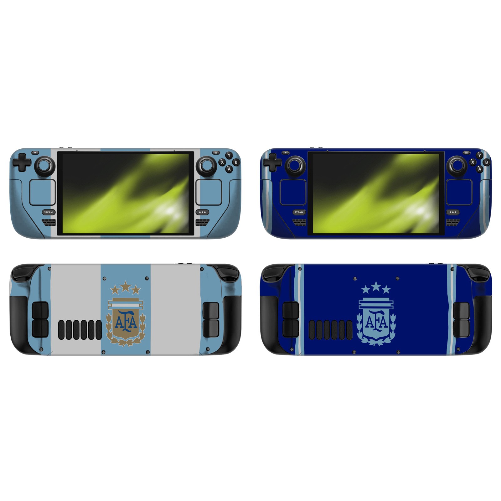 ARGENTINA NATIONAL FOOTBALL TEAM 24/25 CREST KIT VINYL SKIN FOR STEAM DECK OLED
