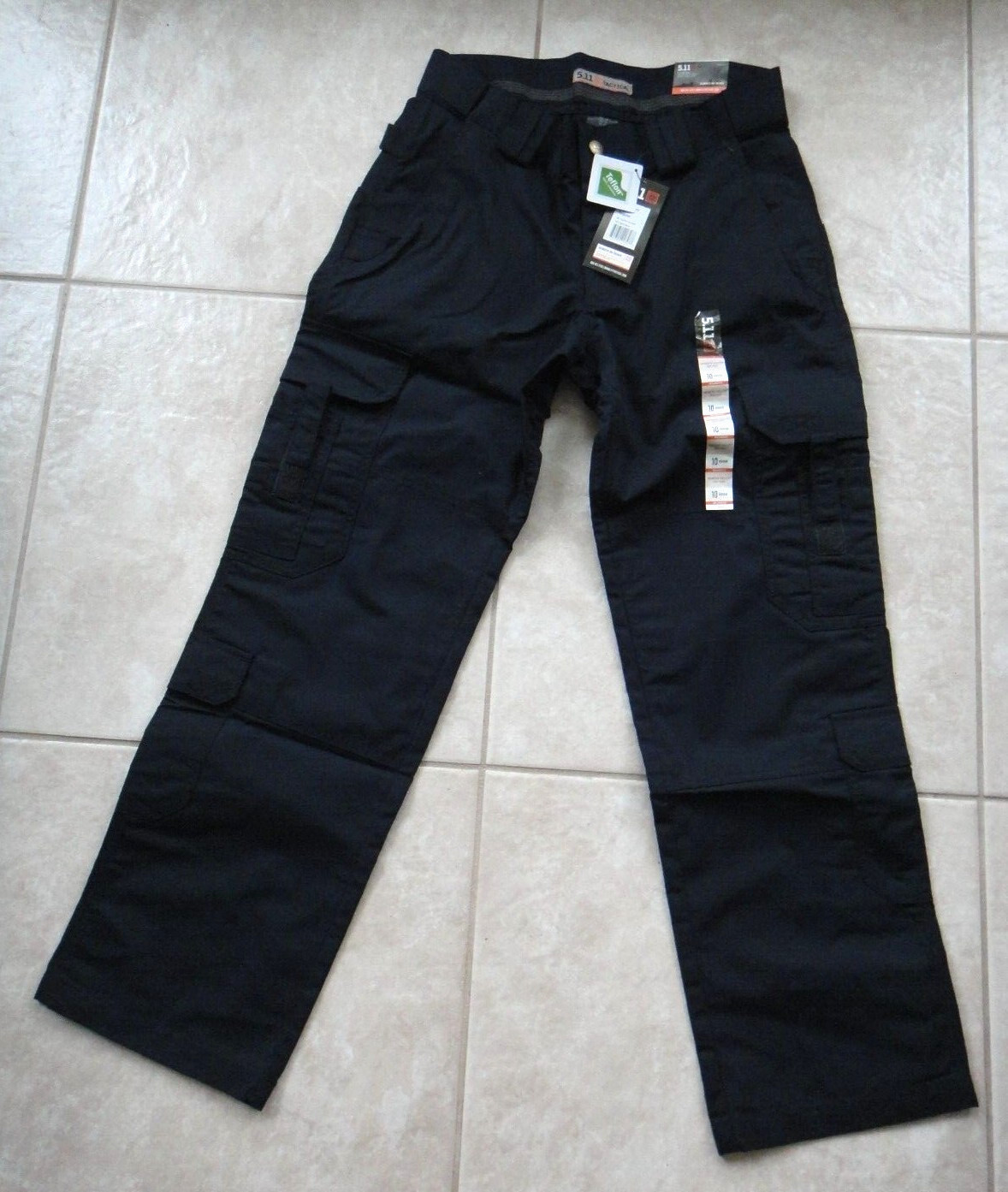 NEW 5.11 TACTICAL Women’s Regular Fit TACLITE EMS Pants Size 10 Navy Blue