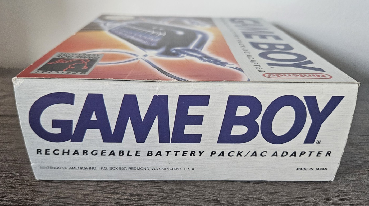 Nintendo Game Boy Rechargable Battery Pack/ AC Adapter *TESTED*
