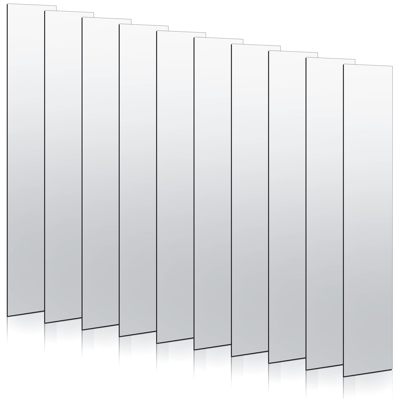 Yaocom 10 Pcs Pure Zinc Anode Sheet (99.995% Pure) for 0.04'' X 1'' X 6''