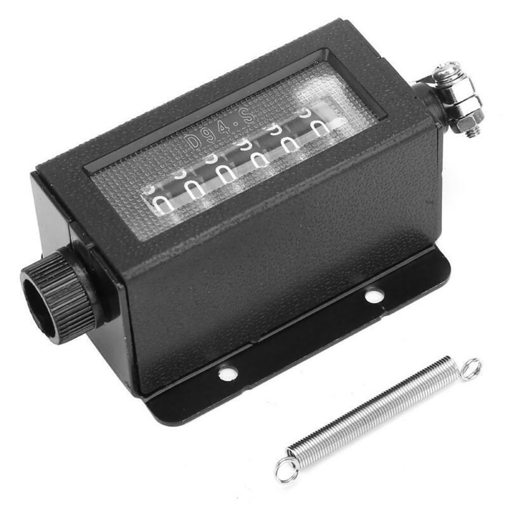 Workshop Counter Modules Industrial Counter 6 Digit 1:1 Accessories Black