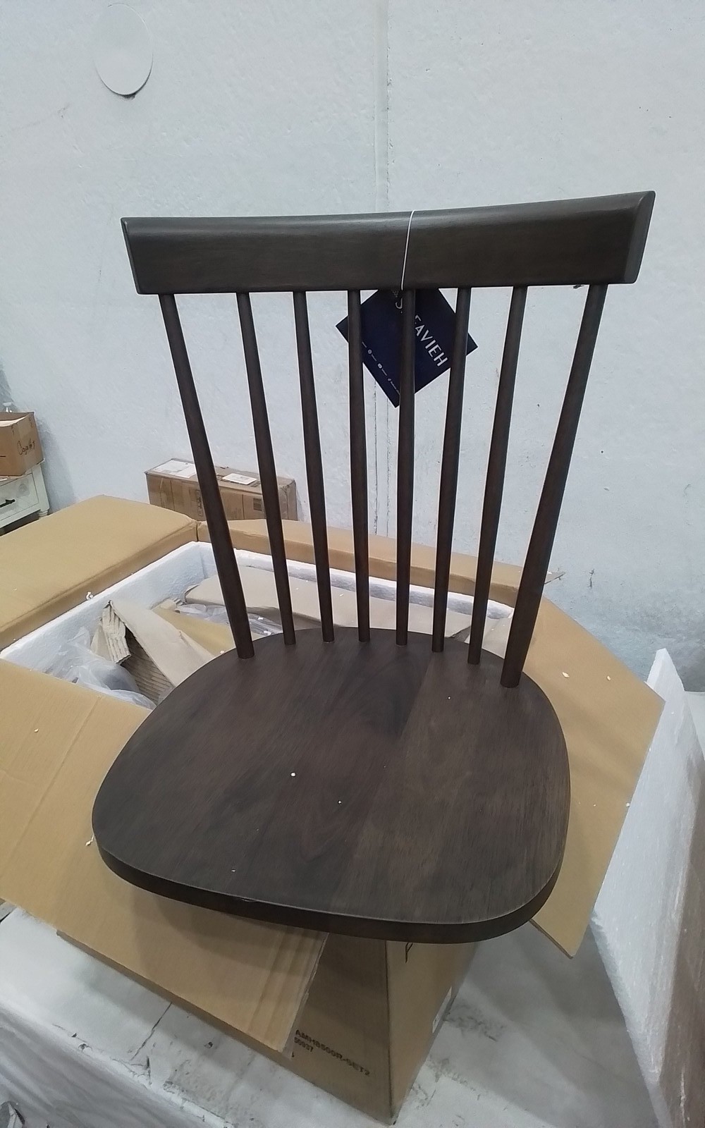 Safavieh PARKER SPINDEL SIDE CHAIR, Reduced Price 2172779605 AMH8500R-SET2