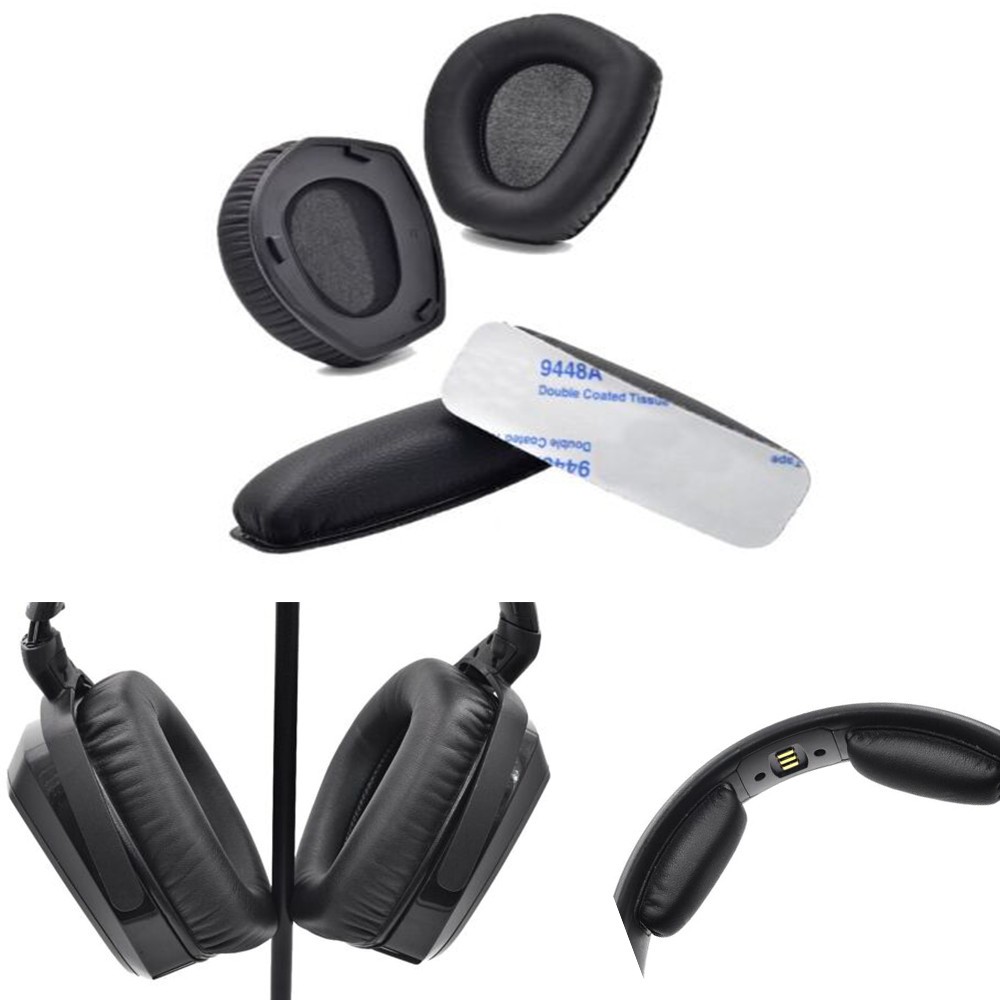 Sennheiser HDR RS165/175/185/195 Headset 2*Ear Pads Earmuff Or Headband Cushions