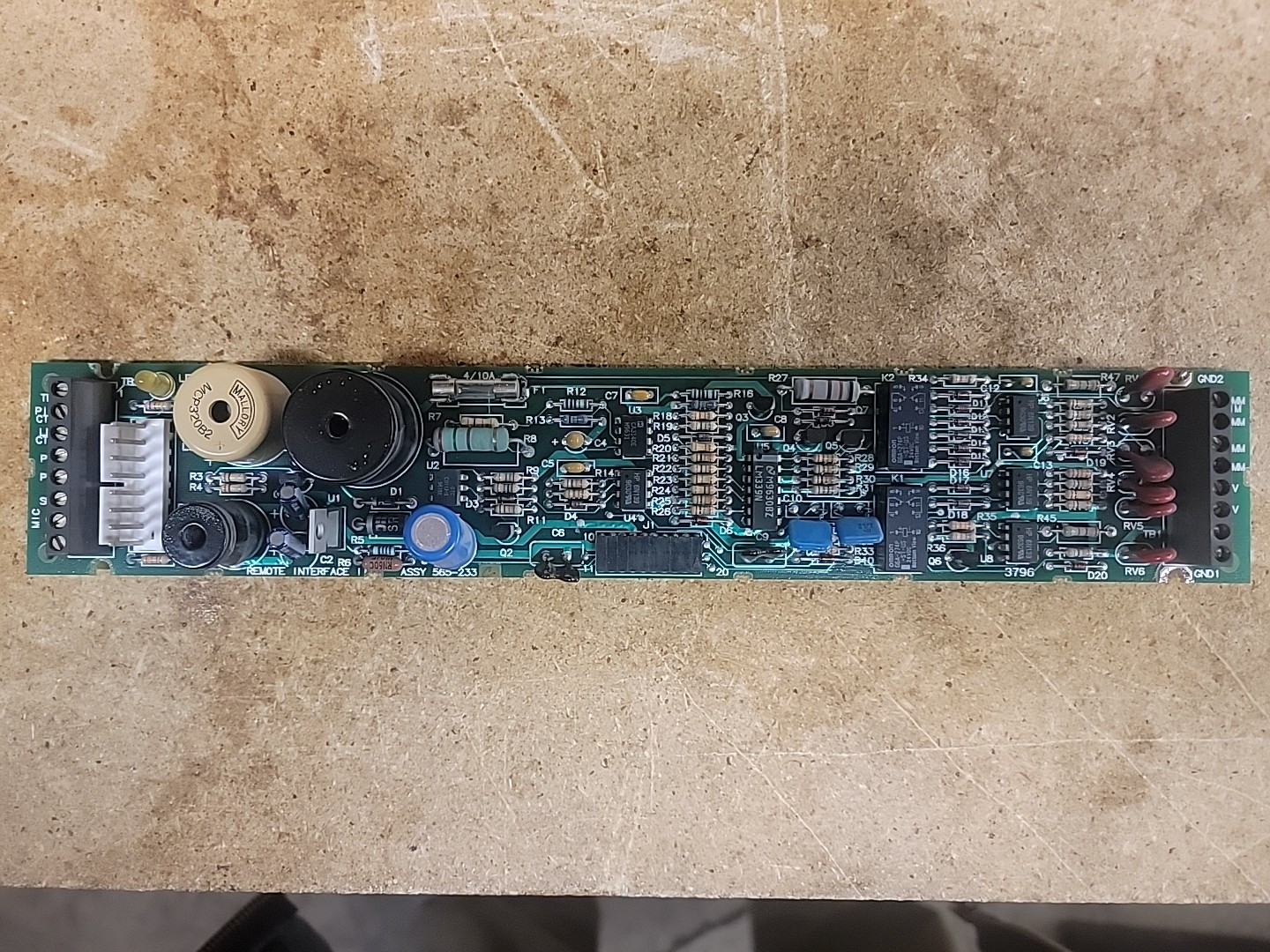 Simplex 565-233 Remote Interface II Circuit Board