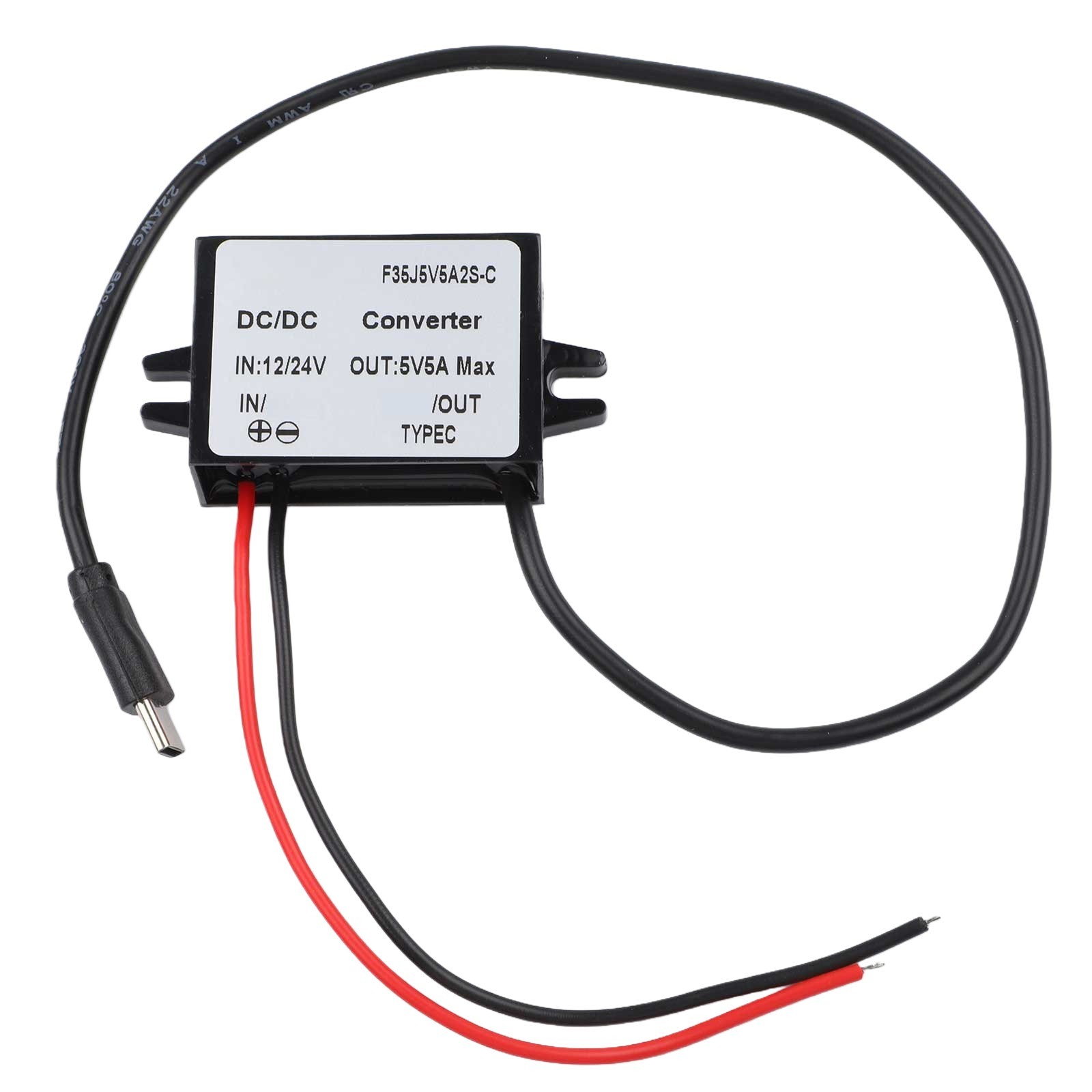 Compact DC Converter with High Conversion Rate for up to Ninety Six Percent