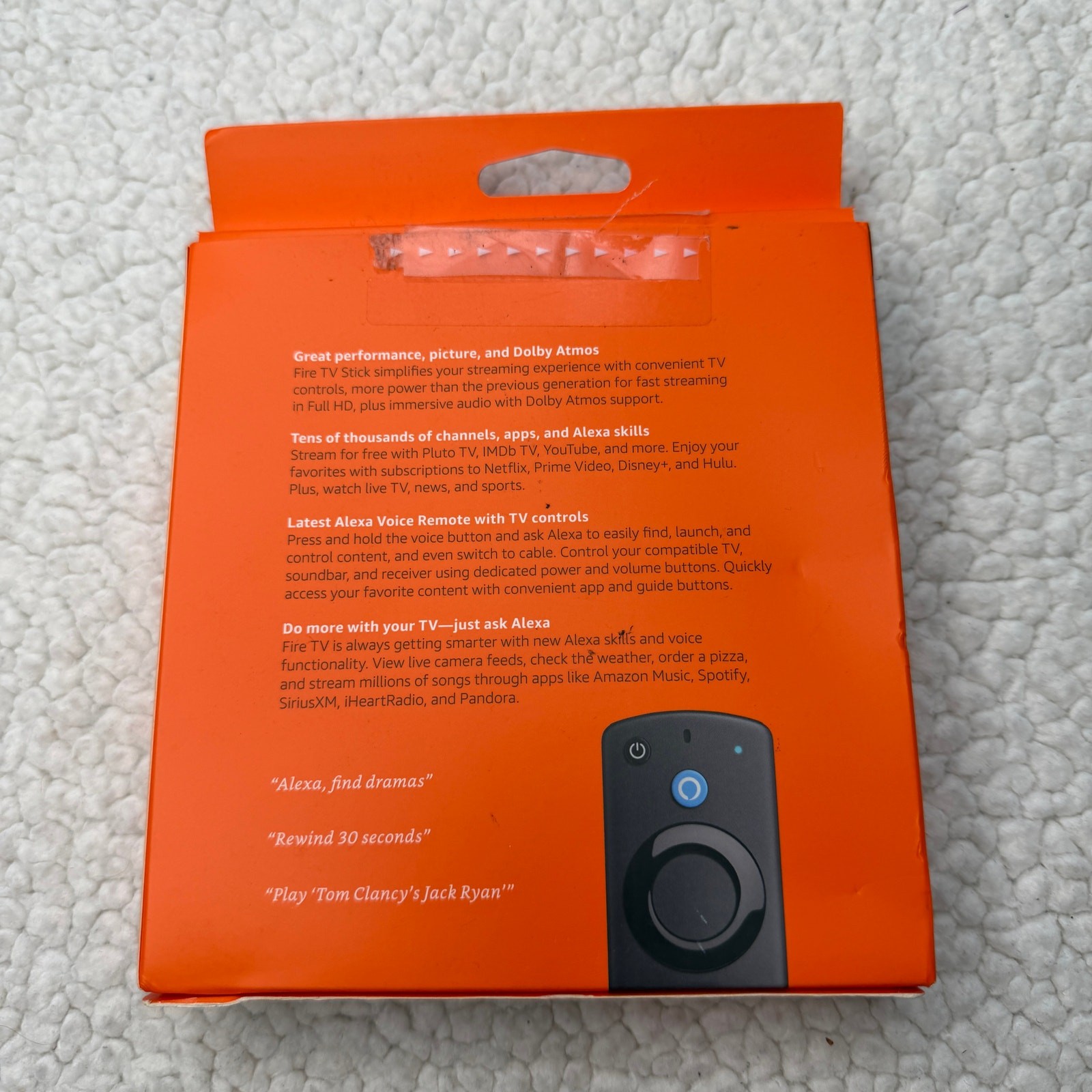 Amazon Fire Stick 3rd Generation Remote