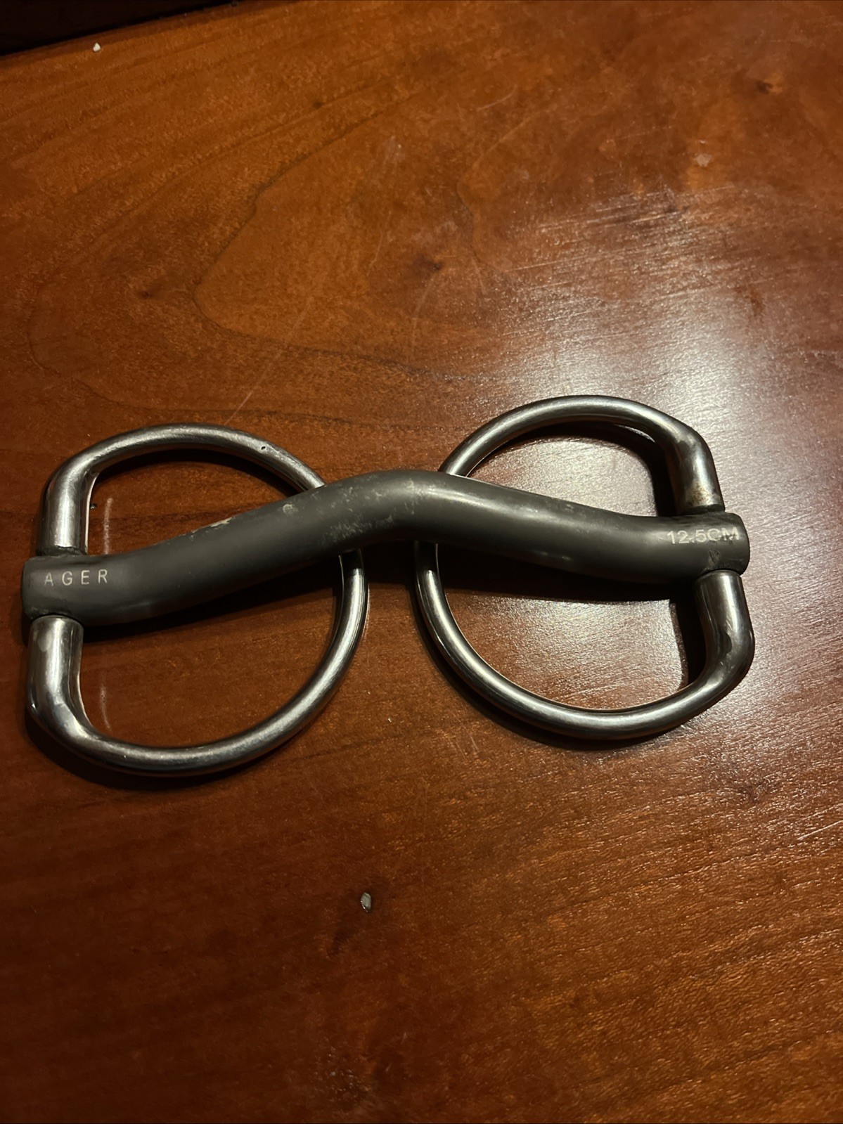 Fager Sara Titanium Bit 125mm 5” 14mm Loose Ring Gently Used