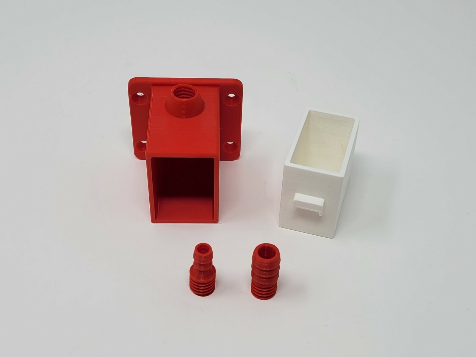 Universal Spent Primer Catcher with Drawer with 1/2" and 3/8" Barbed Fittings