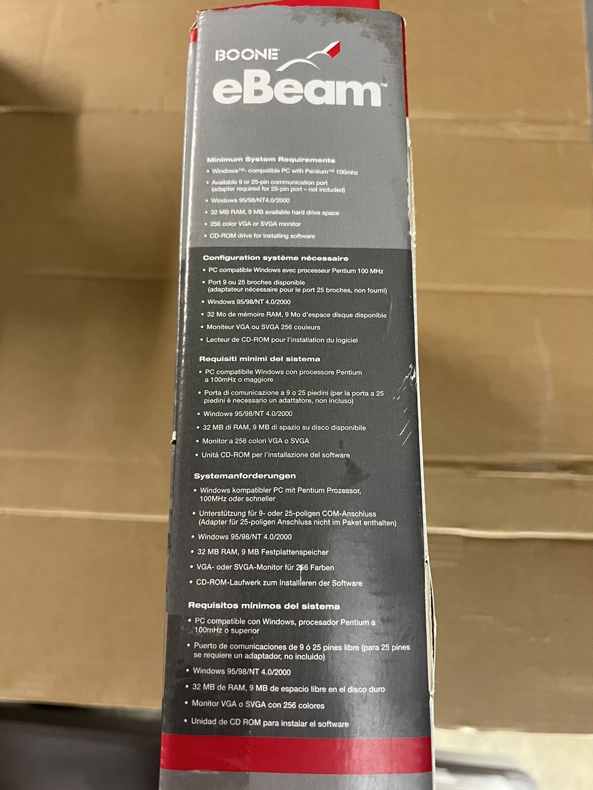 Boone Ebeam Digital Interactive Whiteboard System Projector