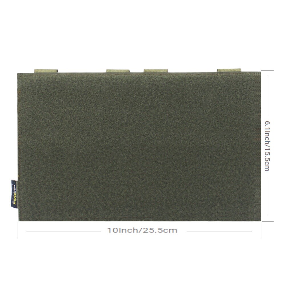 Tactical Molle Adapter Panel Hook Loop Plate for Vest Armband Expansion