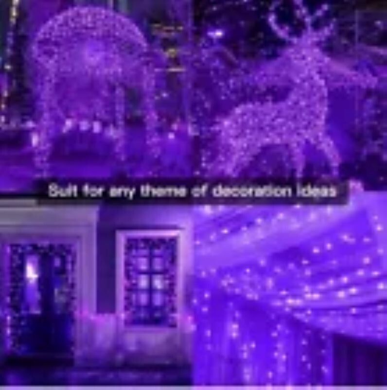 180 LED 60ft String Decorative Lights Low Voltage Remote Control Energy Saving