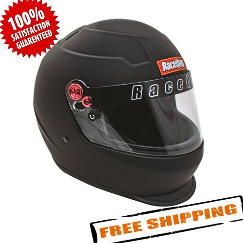 RaceQuip 276996 Black Full Face Helmet; Size X-Large