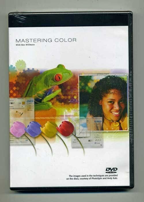 New, Unopened Instructional DVD " Mastering Color " with Ben Willmore