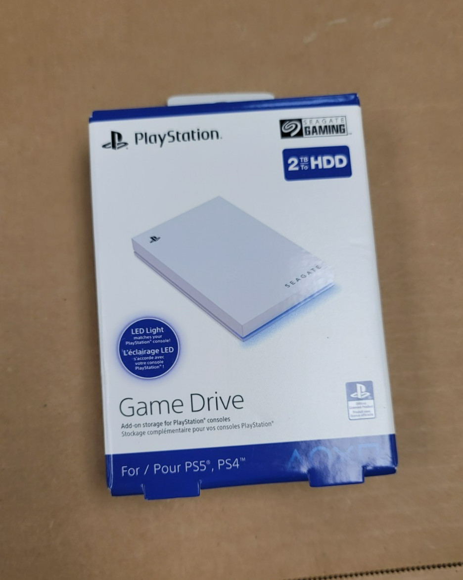 Seagate Gaming Playstation 2 TB HDD External Hard Drive New Sealed