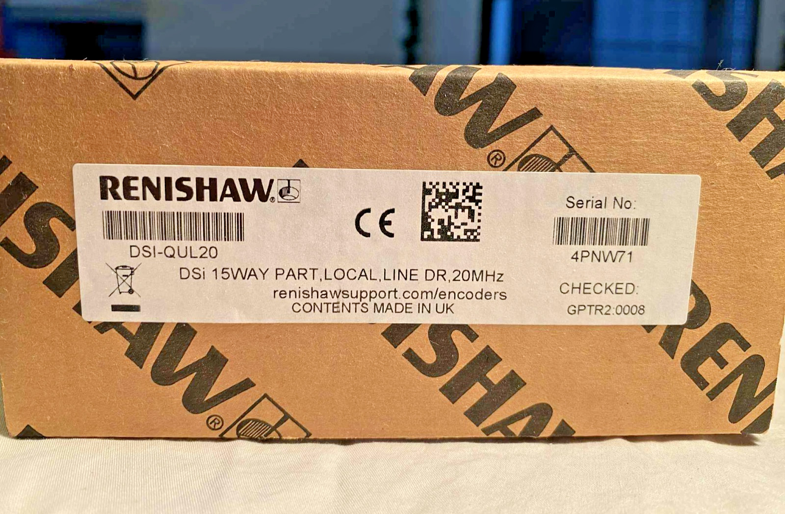 Renishaw DSI-QUL20 15WAY 20MHz Rotary Encoder system *New*