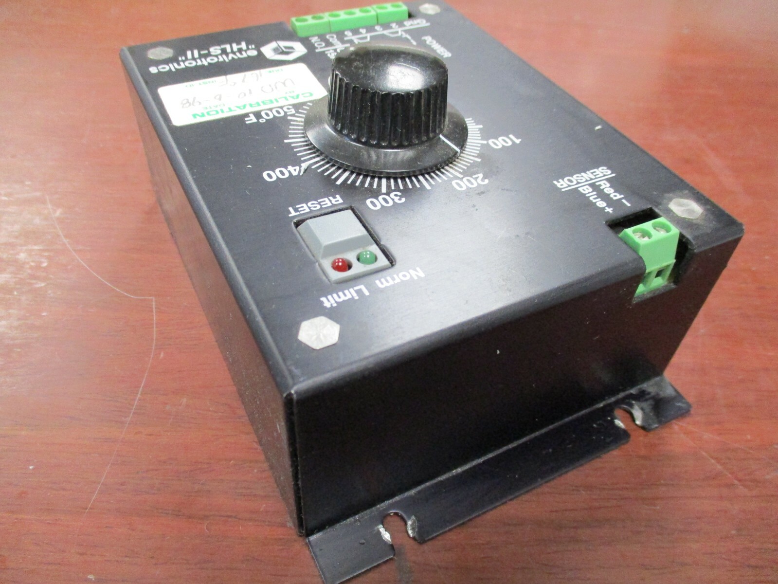 Envirotronics Control Panel, Model HLS-II Temperature Controller