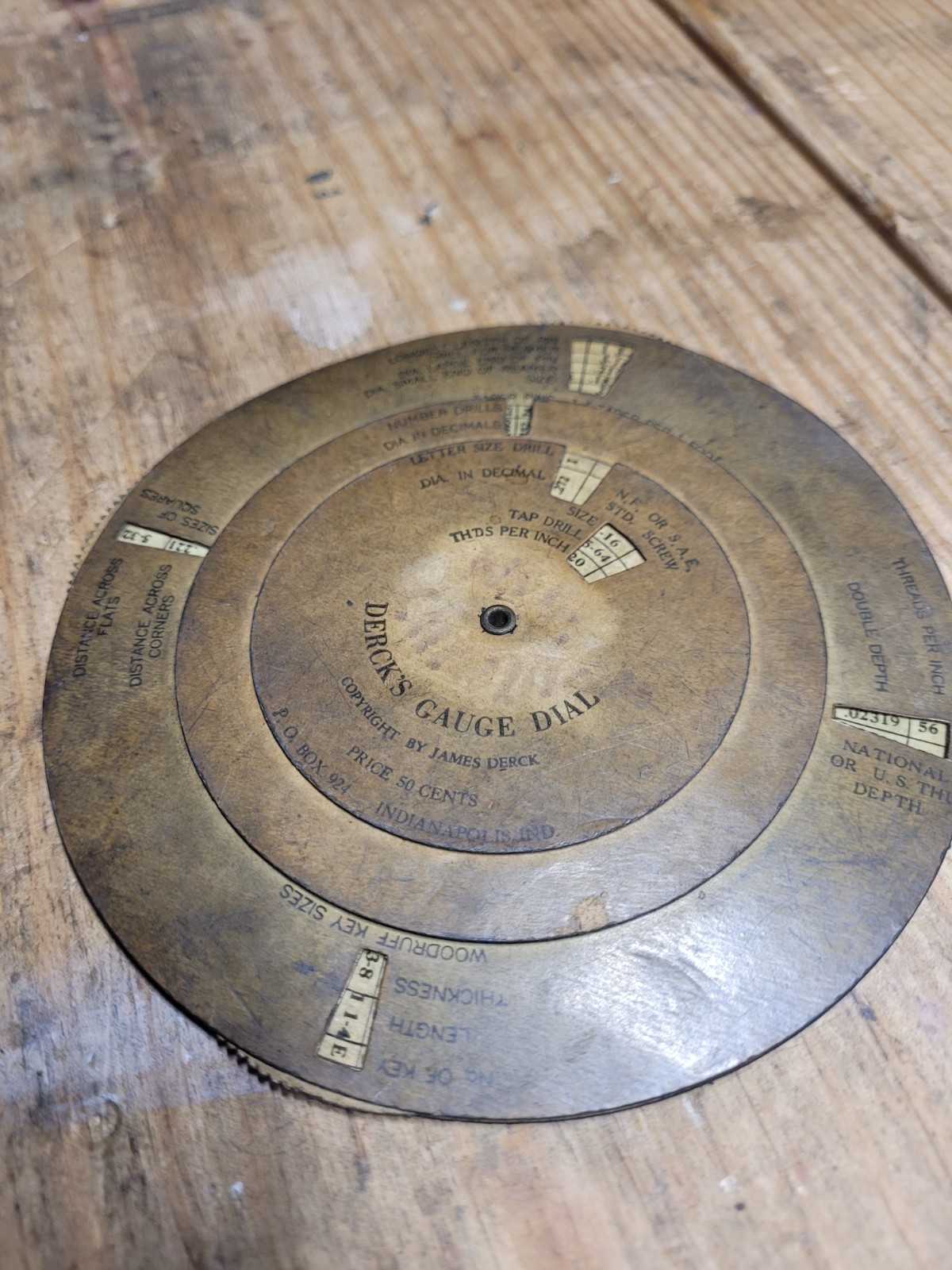 Derks Guage Dial