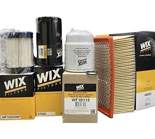 Filter Kit for Dodge Ram 6.7L Diesel Cummins Fuel, Oil, Air, W/Sep. 2013-2018
