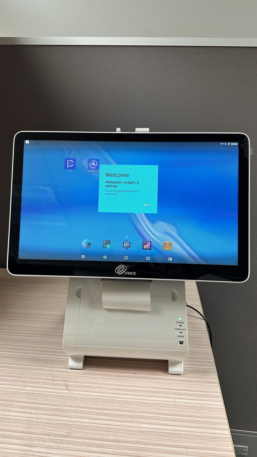 PAX E800 POS Terminal System (#1105A)