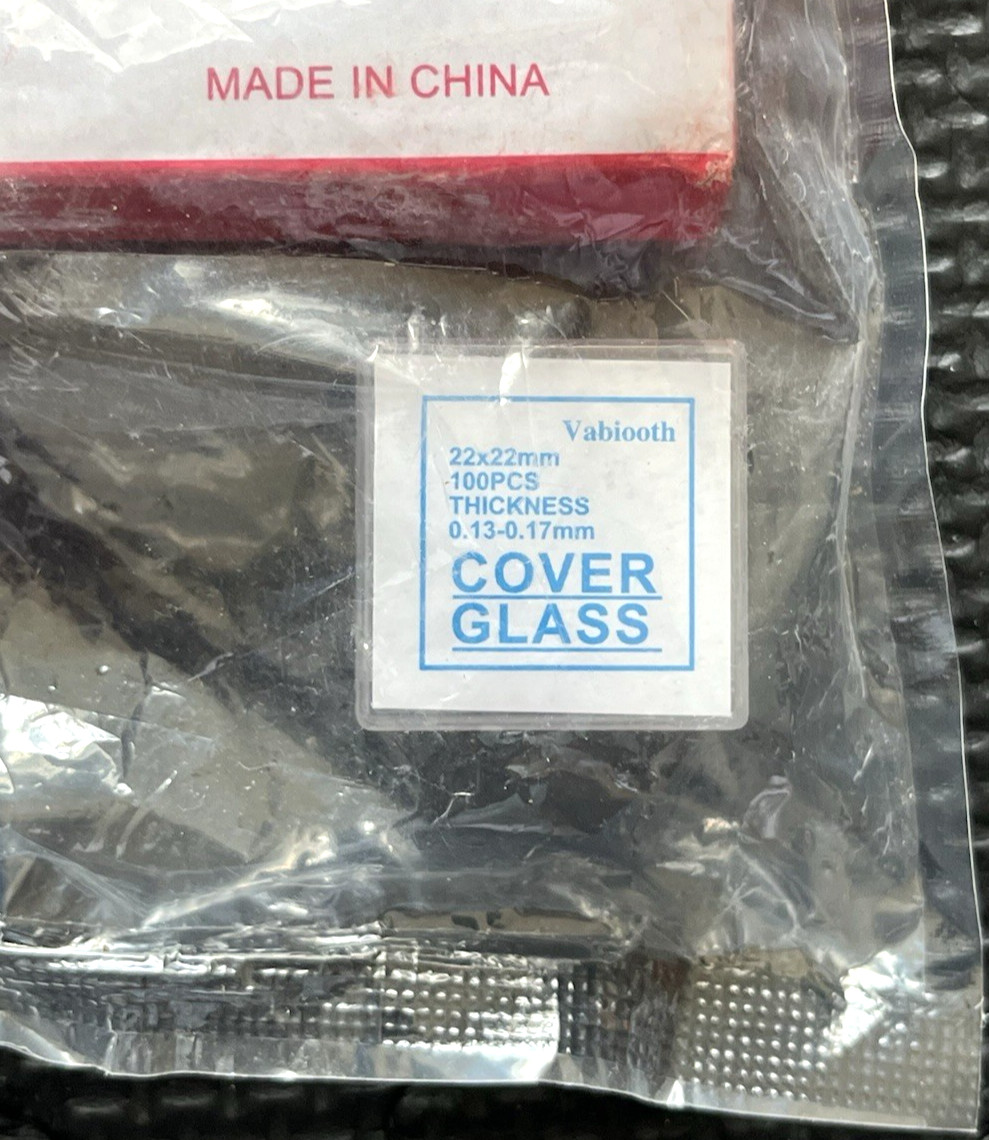 Vabiooth Rounded Edge Microscope Slides Kit 50 Pcs Pre-Cleaned Blank Microscope