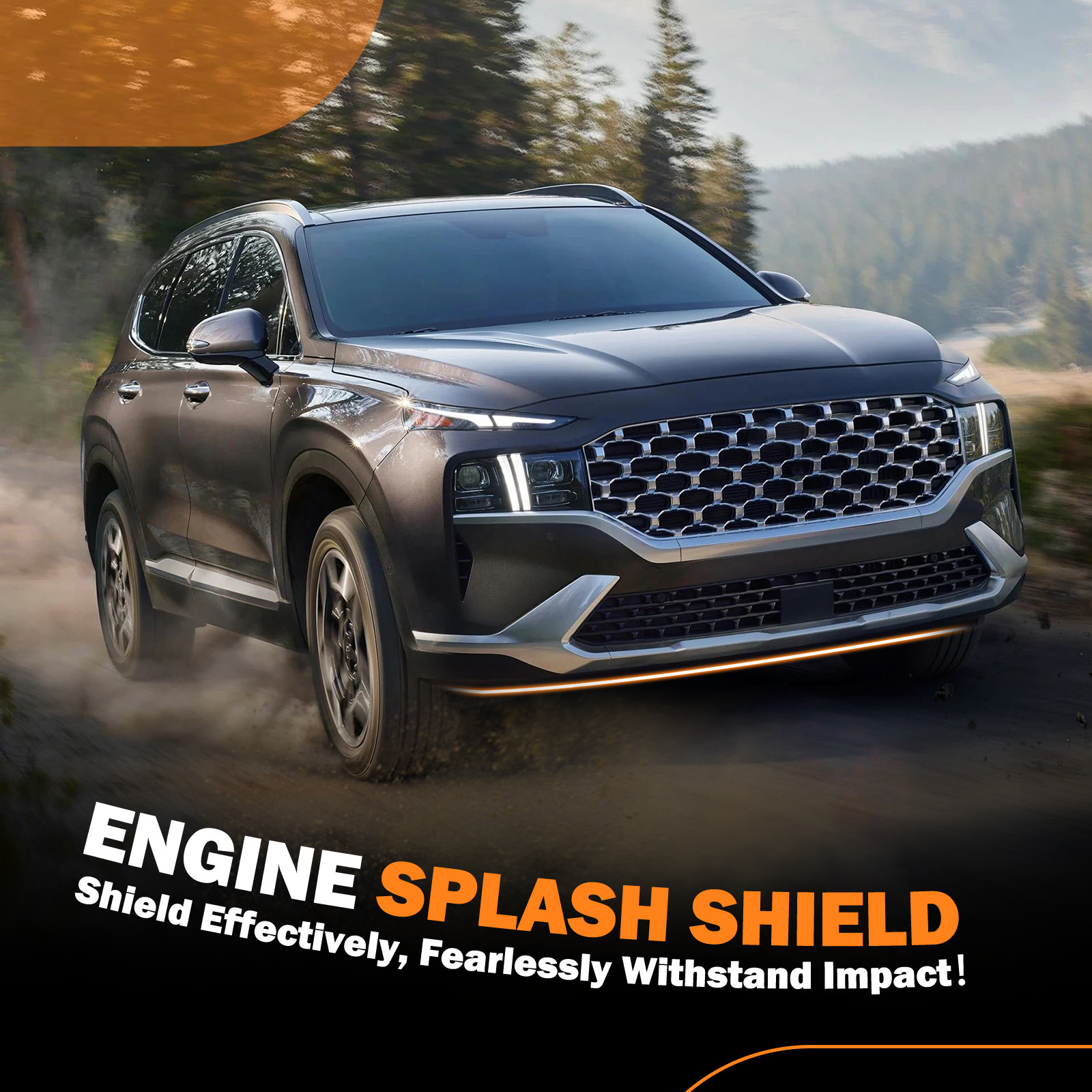 For 2020 21 22 23 2024 Hyundai Sonata Engine Under Cover Front Splash Shields