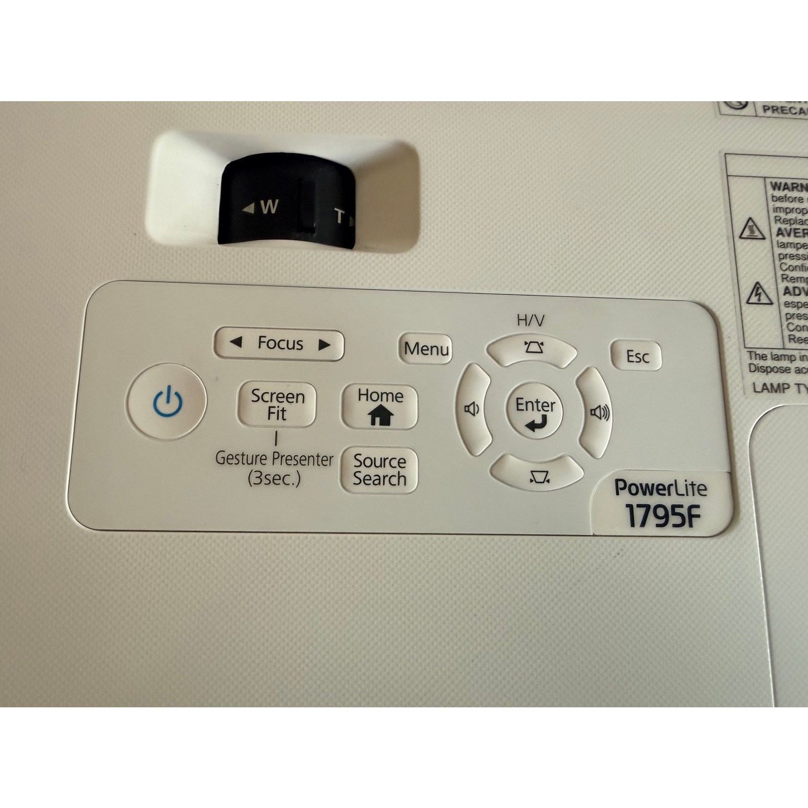 Epson PowerLite 1795F Full HD Projector w/ Remote & HDMI Portable