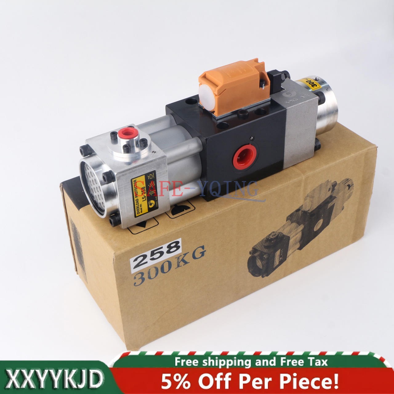 ONE KING AIR LS-258 Pneumatic Press Overload Pump 300KG NEW