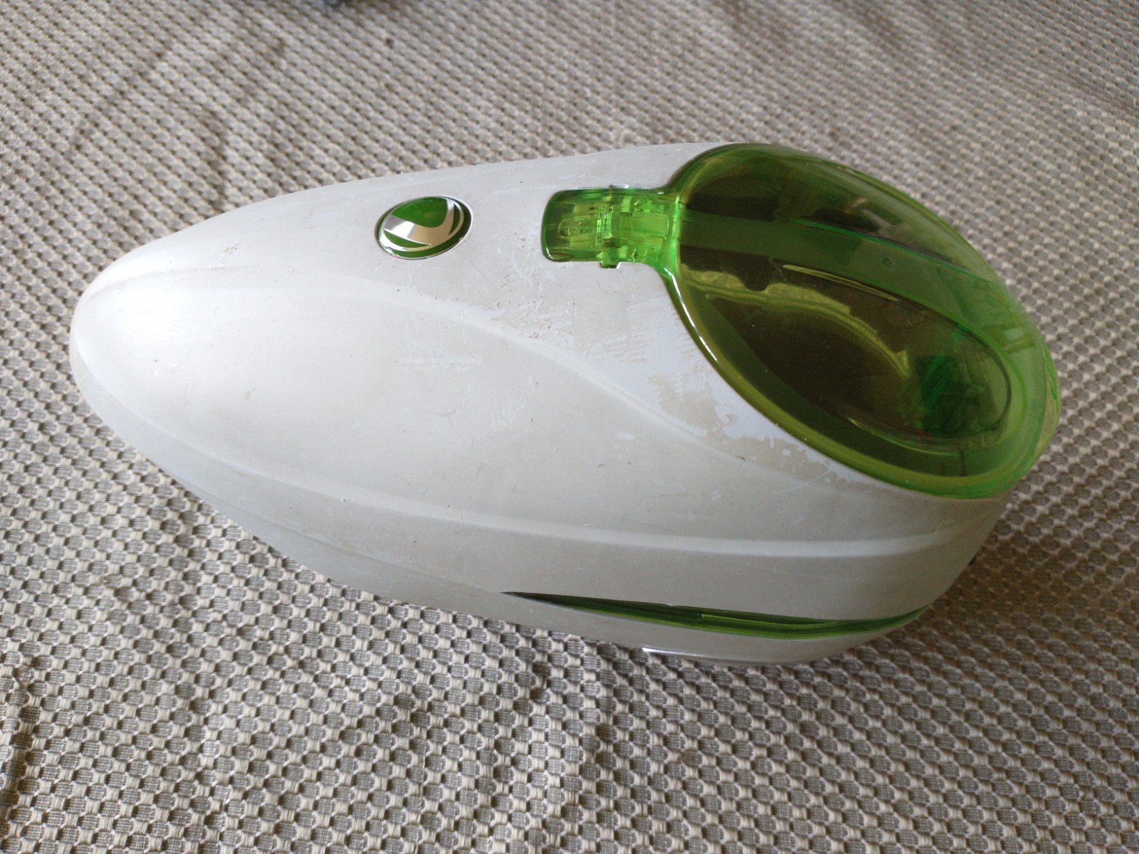 Dye Grey R2 Rotor Paintball Loader Hopper W/Green Window & Rain Lid