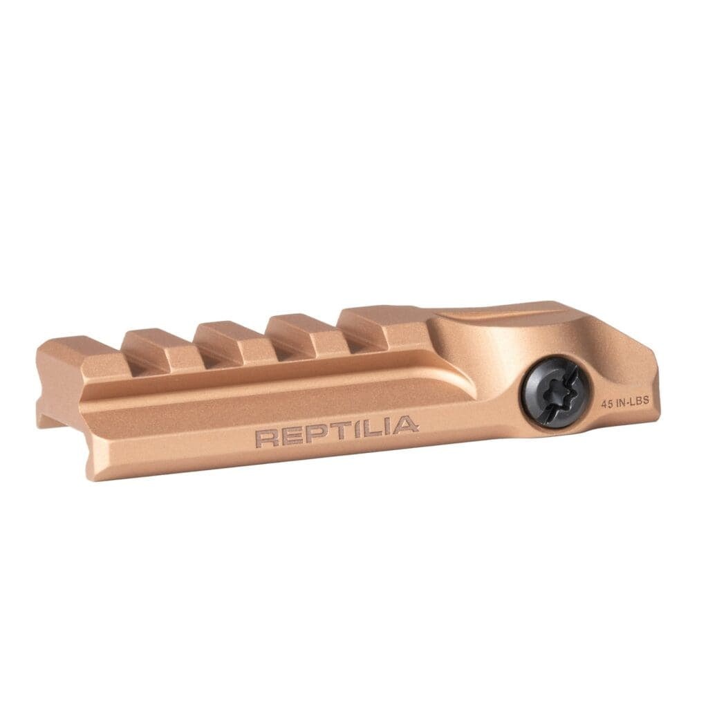 Reptilia RMU Mount for Magnifier 7075-T6 Aluminum Picatinny Rail Mount noship CA