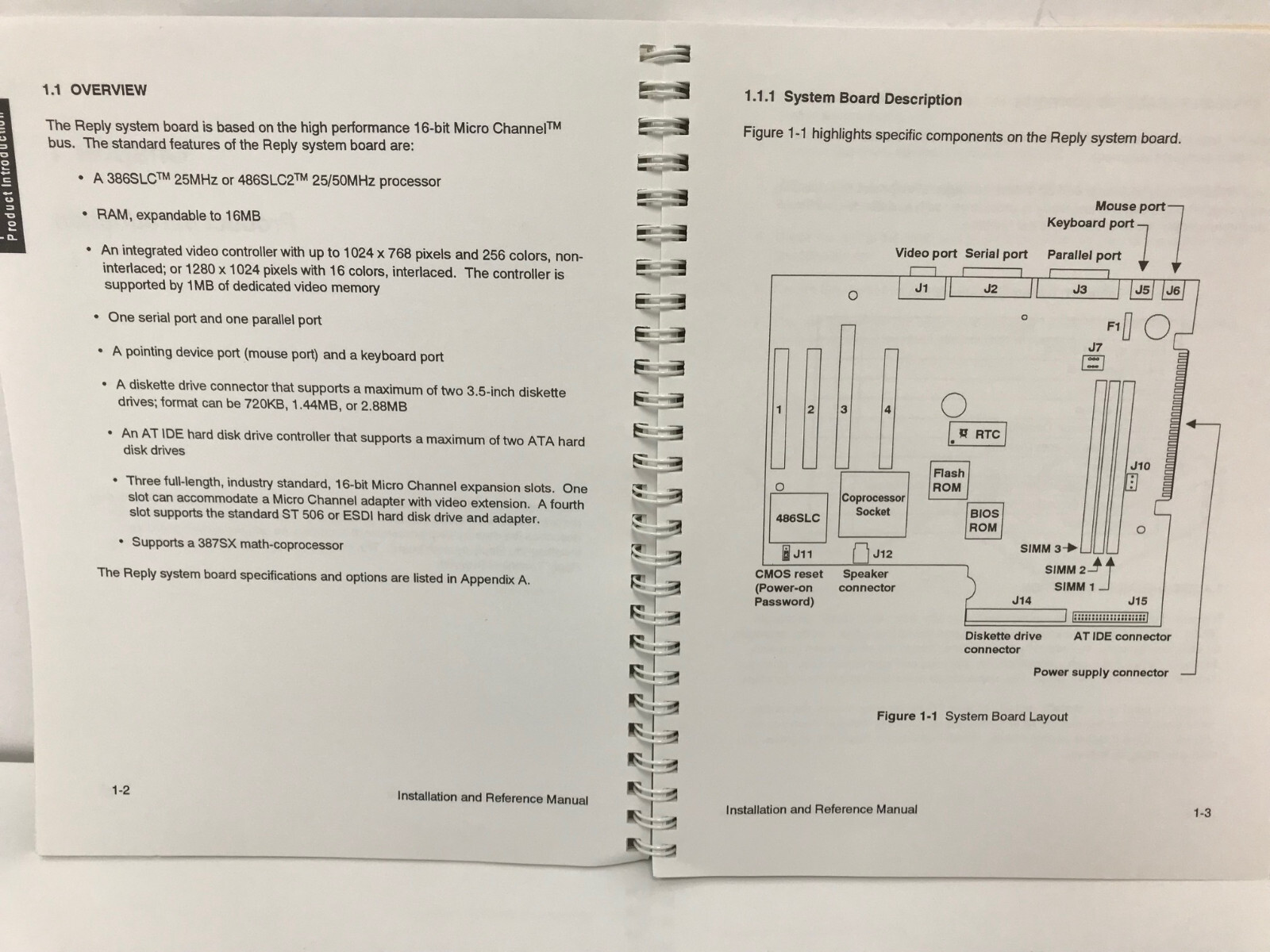 REPLY TURBOPROCESSOR SYSTEM UPGRADE PS/2 50/50Z INSTALLATION & REFERENCE MANUAL