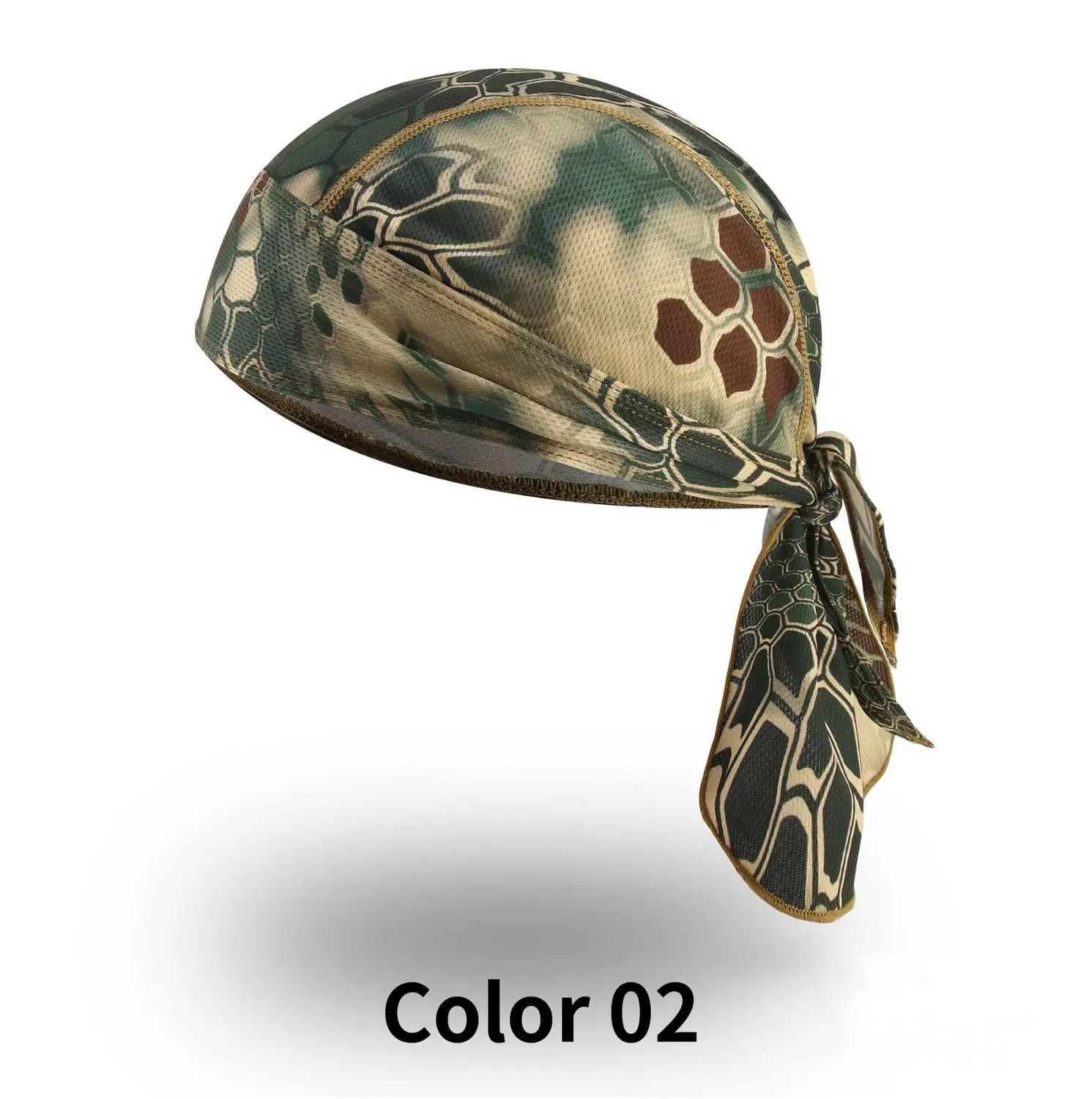 Headband Summer Men Printed Cycling Cap Sun Protection Camouflage Fishing Runnin