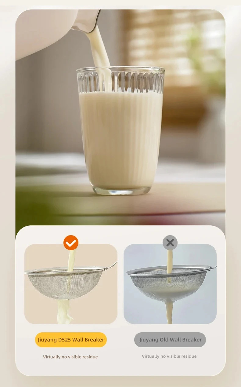 600ml Joyoung SoyMilk Machine Automatic Heating Juice No-cook Soybean Fast Make